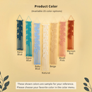 Vela Blue Pink Macrame Wall Hangings