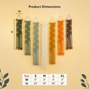 Vela Green Earth Macrame Wall Hangings