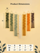 Vela Green Earth Macrame Wall Hangings