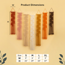 Vela Pink Earth Macrame Wall Hangings