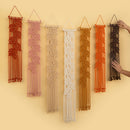 Vela Vertical Macrame Wall Hanging - Pink & Earth