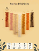 Vela Pink Earth Macrame Wall Hangings