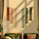 Vela Pink Green Macrame Wall Hangings