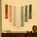 Vela Pink Green Macrame Wall Hangings