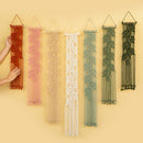 Vela Pink Green Macrame Wall Hangings