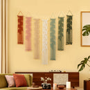 Vela Pink Green Macrame Wall Hangings