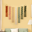 Vela Pink Green Macrame Wall Hangings