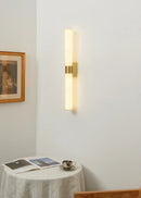 Velmora Alabaster Linear Wall Sconce
