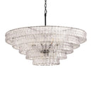 Ghiaccio Layered Glass Chandelier