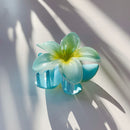 Velvet Claws Blue Flower Hair Claw