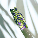 Velvet Claws Checkered Hair Claw in Yellow and Purple