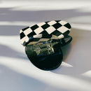 Velvet Claws Checkered Heart Hair Clip