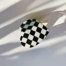 Velvet Claws Checkered Heart Hair Clip