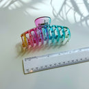 Velvet Claws Hair Claw | The Lobster in Glossy Translucent Rainbow