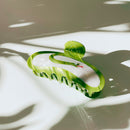 Velvet Claws Hair Clip | Green Snake Hair Claw