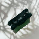 Velvet Claws Hair Clip | Rectangle Plush in Faux Fur Black