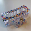 Velvet Claws Hair Clip | The Crystal in Hippie Flowers Hair Claw