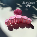 Velvet Claws Hair Clip | The Freckle in Pink Hair Claw