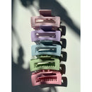 Velvet Claws Hair Clip | The Jada in Candy Pink Speckle Hair Claw