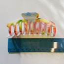 Velvet Claws Hair Clip | The Lobster in Primavera Floral on White