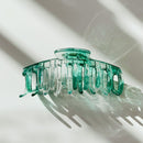 Velvet Claws Hair Clip | The Lobster in Translucent Green Hair Claw