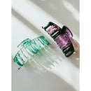 Velvet Claws Hair Clip | The Lobster in Translucent Green Hair Claw