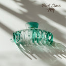 Velvet Claws Hair Clip | The Lobster in Translucent Green Hair Claw