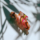 Velvet Claws Hair Clip | The Psychedelic in Wavy Tangerine Hair Claw