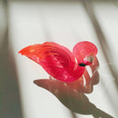 Velvet Claws Pink Flamingo Hair Clip