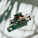 Velvet Claws Rectangular Mini Claw in Ancient Mosaic