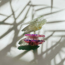 Velvet Claws Seashell Claw Set of 2: Pearl and Purple | Hair Claw Clip