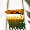 Velvet Claws Stick of Salted Butter Hair Claw | Yellow Claw Clip