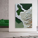Canvas Print: "Verdant Cliffs III"