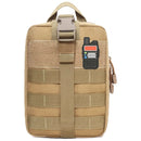 Radio Go Bag with Baofeng BF-F8HP, Portable Solar Charger & High-Power + Nagoya NA771