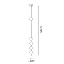 Vertical Balls Pendant Lamp