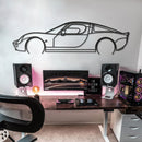 Vertige Detailed Metal Car Wall Art - NC1106