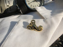 Vestibular System Gold Lapel Pin