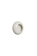 Ivory White "Vibe" Cup Knob and Drawer Pull