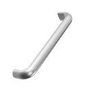 Satin Steel "Vibe" Cup Knob and Drawer Pull