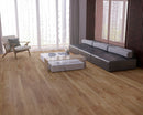 SPC Vinyl Rigid Core 7" Width 60" RL, 7mm Thick, 1.5mm IXPE Elected Bronze, Victorum - Mazzia Collection living room view 3