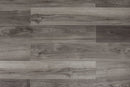 SPC Vinyl Rigid Core 7" Width 60" RL, 7mm Thick, 1.5mm IXPE Idyllic Smoke, Victorum Floors - Mazzia Collection plank view top