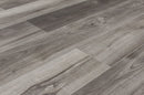 SPC Vinyl Rigid Core 7" Width 60" RL, 7mm Thick, 1.5mm IXPE Idyllic Smoke, Victorum Floors - Mazzia Collection angle view 3