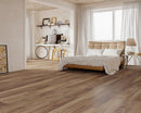 SPC Vinyl Rigid Core 7" Width 60" RL, 7mm Thick, 1.5mm IXPE Lithe Sequoia, Victorum Floors - Mazzia Collection bedroom view 2