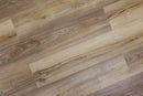 SPC Vinyl Rigid Core 7" Width 60" RL, 7mm Thick, 1.5mm IXPE Noble Fawn, Victorum Floors - Mazzia Collection plank angle view
