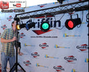 5Ft Triangle Truss Extension (3-PACK) by GRIFFIN - Stage Mount Trussing Sections for DJ Booth Lighting System - Mount Light Cans & Sound Effects for Pro Audio Equipment Gear, Parties & Live Gigs