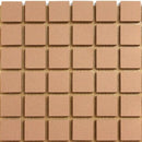 Dark Rose Porcelain 12x12 Square Foot