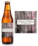 Vintage Wood Beer Label