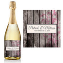 Vintage Wood Champagne Label
