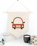 Vintage Car Hanging Wall Banner