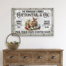 Vintage Easter Sign